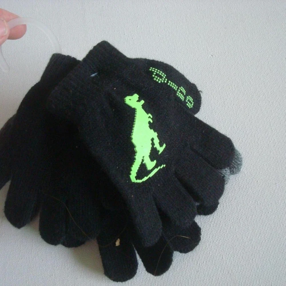 KIDS GLOVES DINOSAURES 3PACK HP VINTAGE 00S‎ Y2K M1